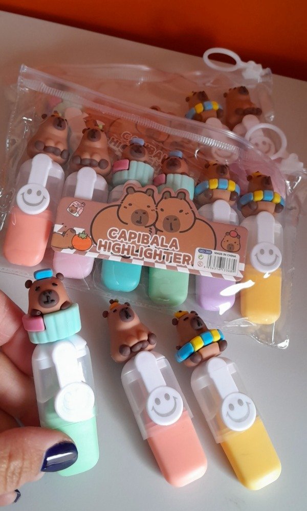 Producto - Mini resaltadores capy Bara
