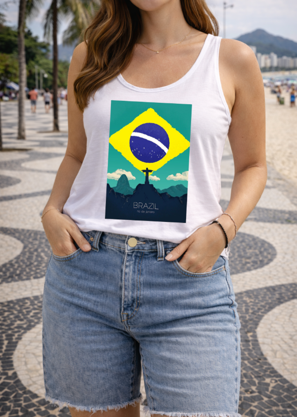 Producto - Musculosa Brasil (Brazil Rio de Janeiro)