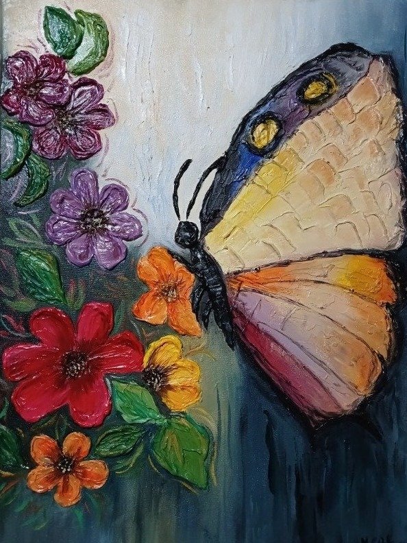 Producto - Cuadro Decorativo- Llegó la Primavera