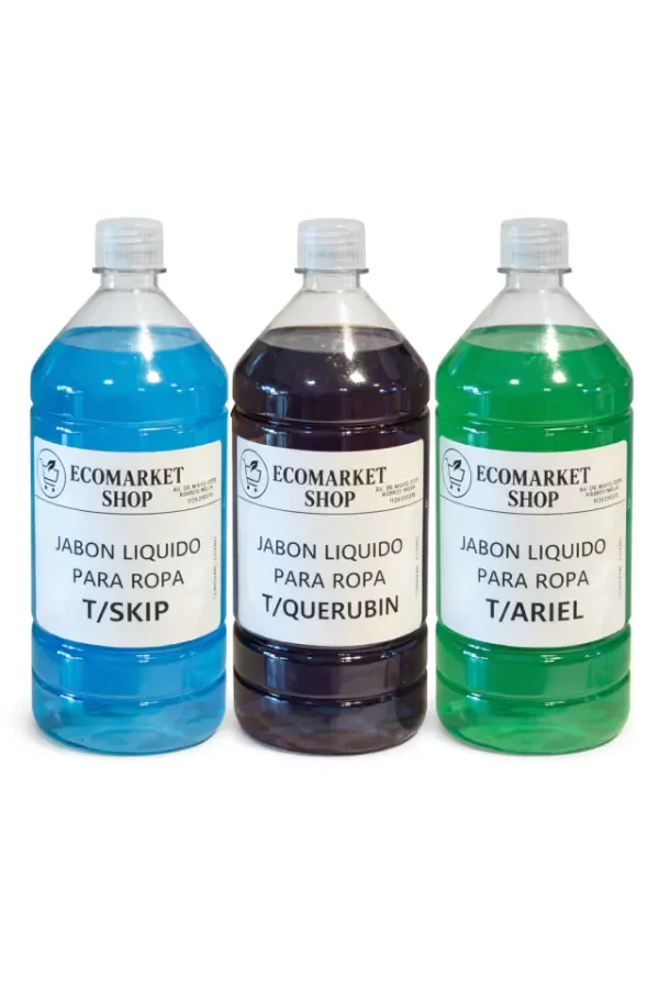 Producto - Jabón liquido para ropa baja espuma 1 Litro