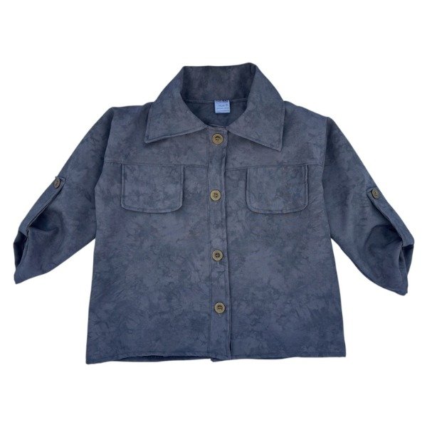 Producto - CHAQUETA  AMERICAN WASHED petróleo 65 04 14