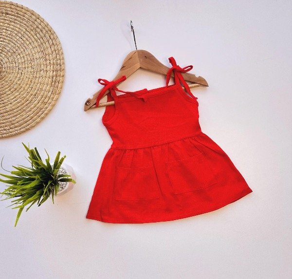 Producto - VESTIDO SASTRERO ROJO