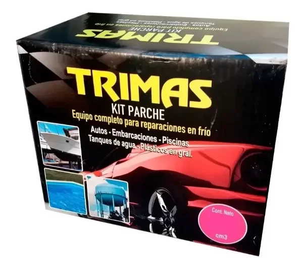 Producto - Kit Parche Rapido Trimas x 500cc - Sinteplast