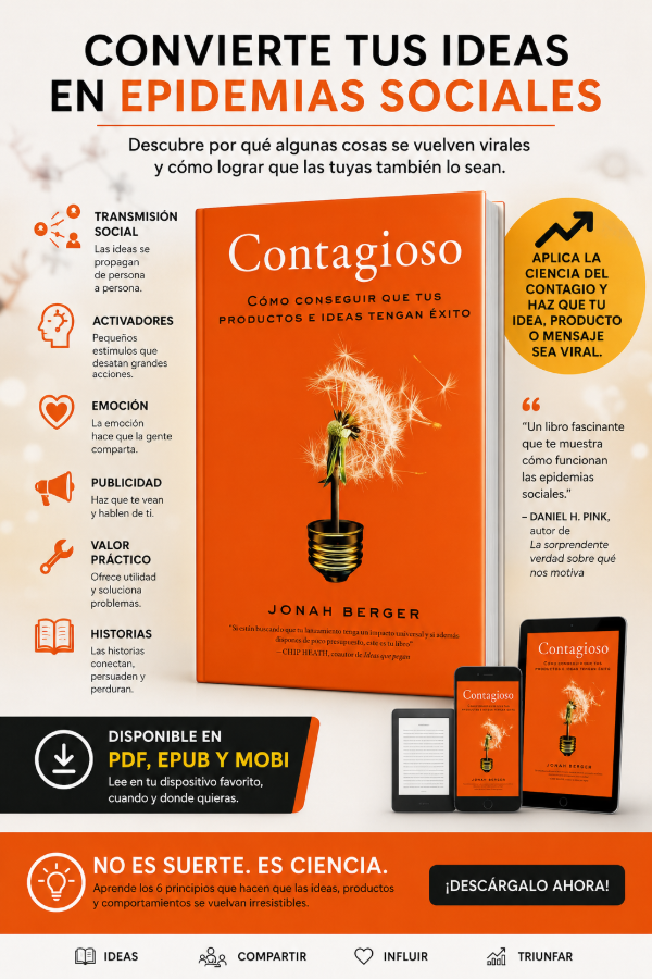 Producto - Contagioso: Cómo conseguir que tus productos e ideas tengan éxito Jonah Berger