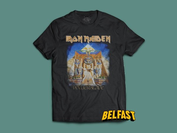 remera iron maiden powerslave