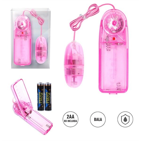 Producto - Bala vibradora con control con cable