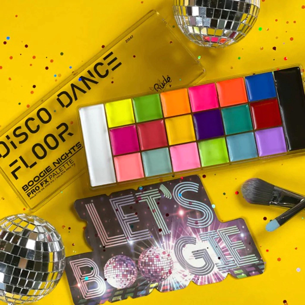 Producto - PALETA ARTISTICA EN CREMA DISCO FLOOR ProFX BOOGIE NIGHTS / RUDE COSMETICS - 2