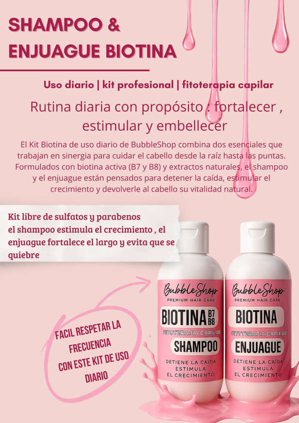 Producto - Shampoo Biotina - 1