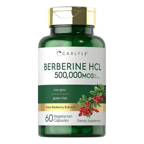 Producto - Carlyle Berberine HCL Supplement 500,000mcg 60 Capsula