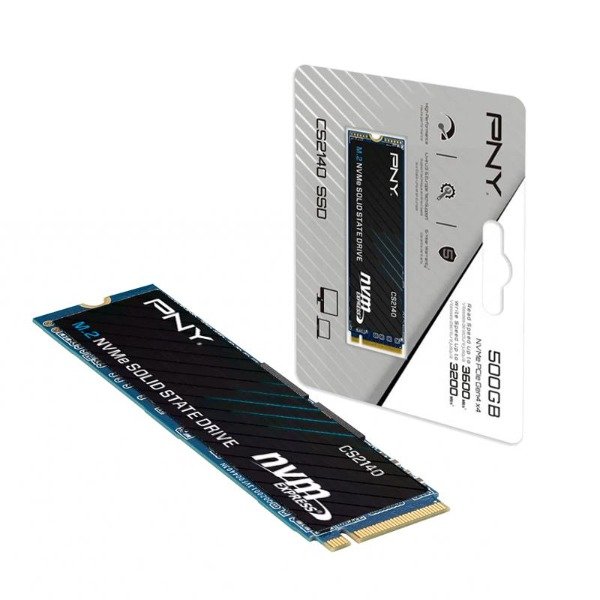 Producto - Disco Solido M.2 NVMe PNY 500GB CS2140