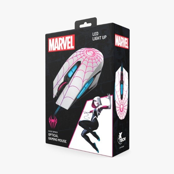 Producto - Mouse Gaming XThech XTM-M520SG Marvel Edition