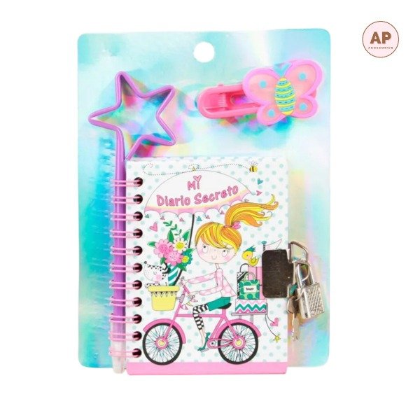 Producto - SET DE DIARIO INTIMO CON LAPICERA