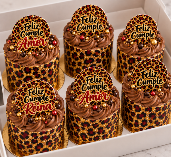 Producto - LAMINA COMESTIBLE ANIMAL PRINT TORTAS INDIVIDUALES 2 - 0