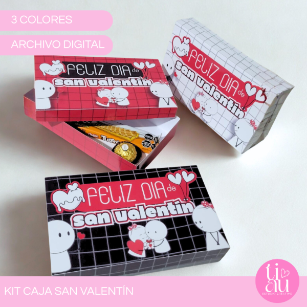 Producto - KIT CAJA FLORK SAN VALENTIN