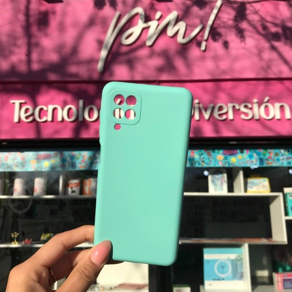 Producto - Samsung A12/ Samsung M12 Silicone Case Turquesa