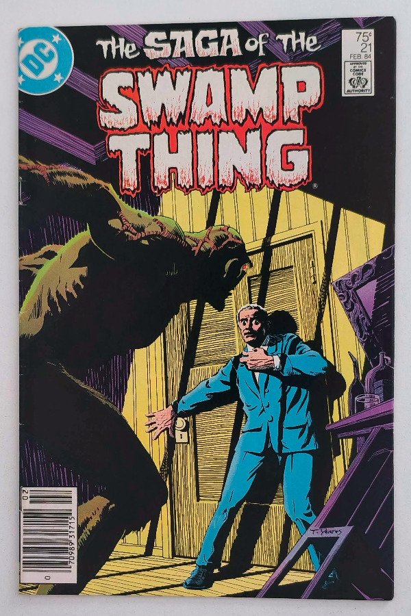 Producto - Swamp Thing #21 (1984) - Icónico número con el nuevo origen por Alan Moore