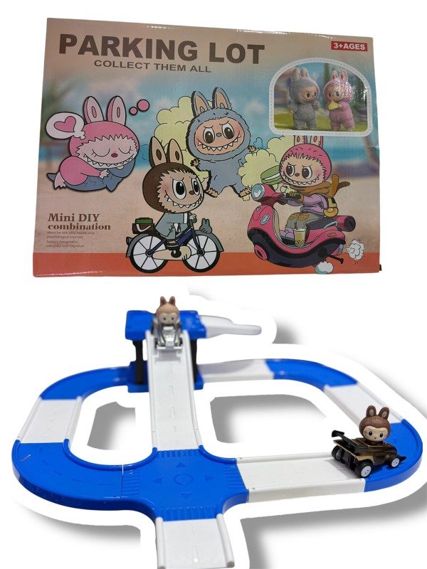 Producto - pista de autos labubu