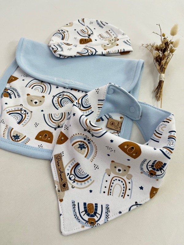 Producto - Set arcoíris celeste