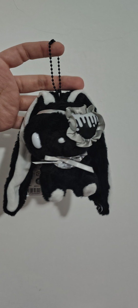 Producto - Llavero Peluche Glommy Bunny/Bear Con parche Oficial - 3