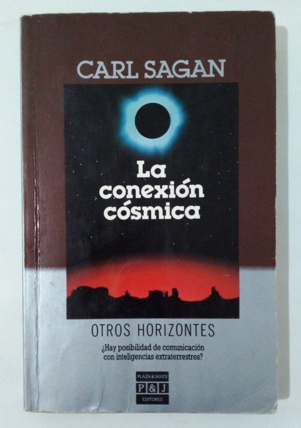 Producto - La conexión cósmica - Carl Sagan - Plaza Janés 1985