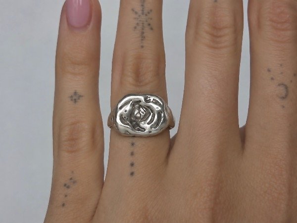 Producto - Anillo Pétalo Plata - 1