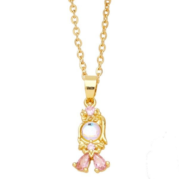 Producto - Collar Bella Durmiente-Titanio enchapado en oro