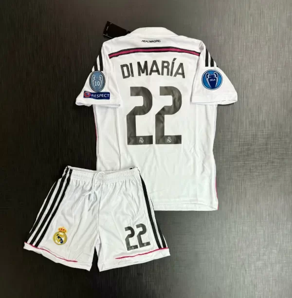 Producto - Kit Camiseta y Short NIÑO Real Madrid 2014 Ángel Di María IMPORTADA