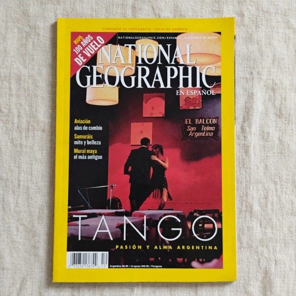 Producto - Tango, pasión y alma argentina/National Geographic en Español/Año 2003