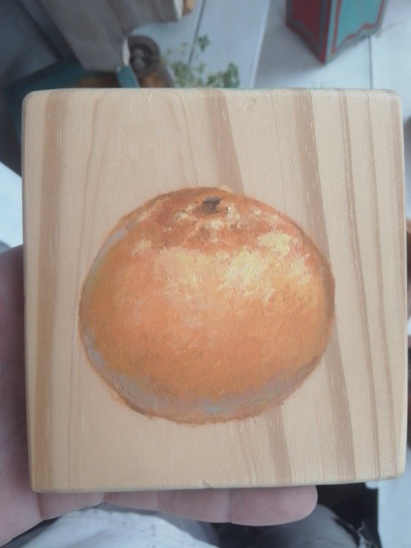 Producto - Mandarina - de la serie micropinturas