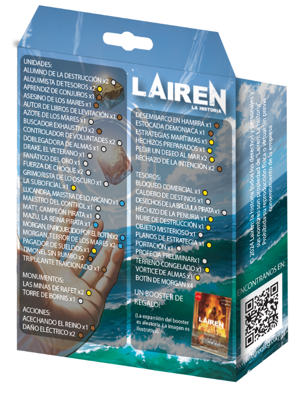 Producto - LAIREN - Precon Pirata - Mago - 1