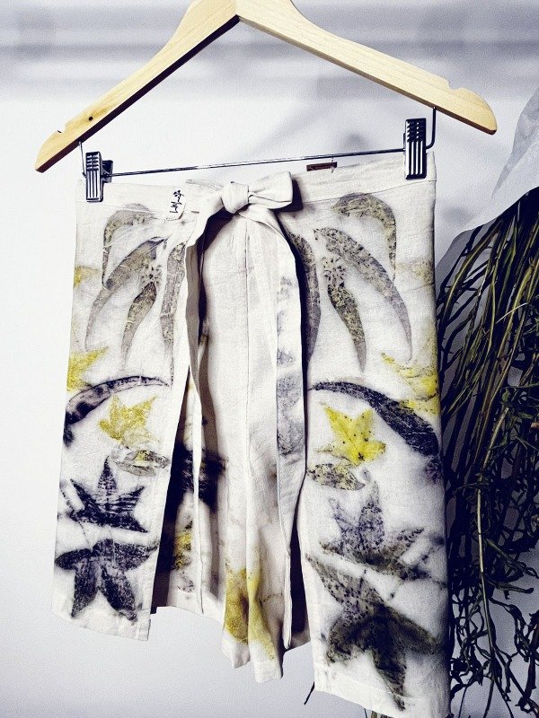 Producto - Short Chiripá Liquidambar y Eucalipto