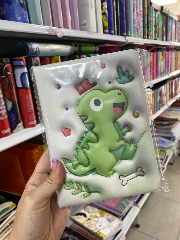 Producto - Cuaderno acolchonado dinos