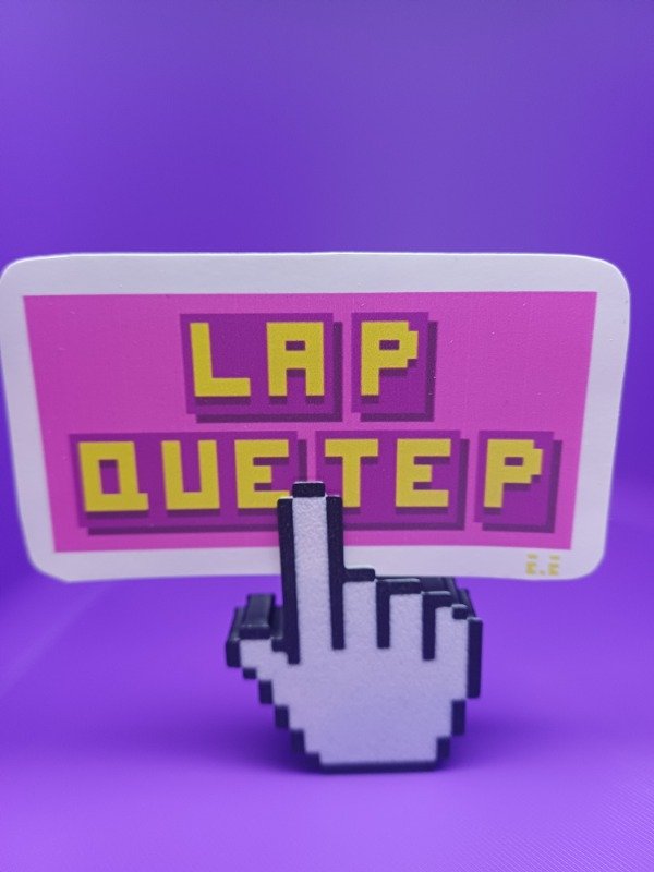 Producto - Sticker La P que T P