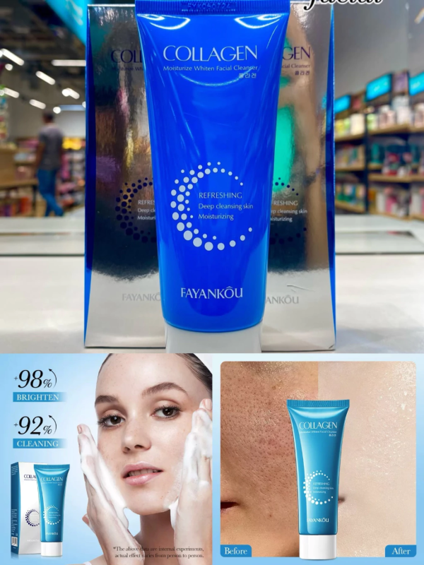 Producto - Limpiador facial hidratante blanqueador Collagen