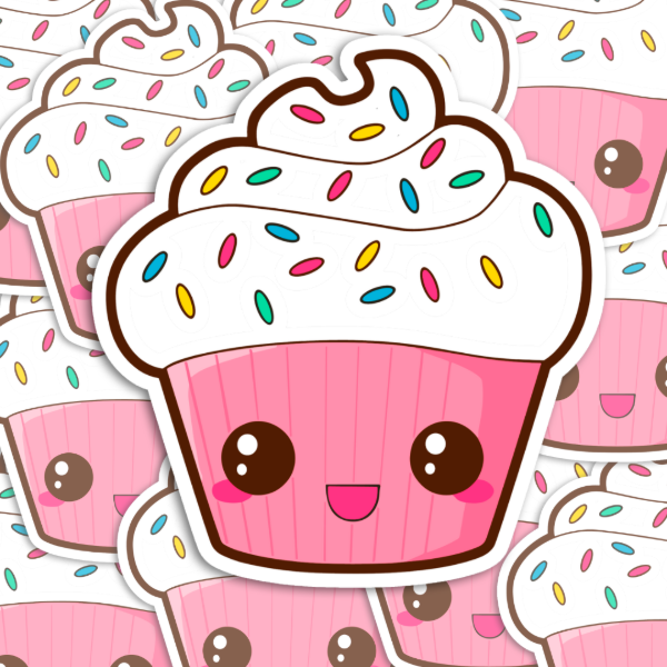 Producto - Sticker - Cupcake