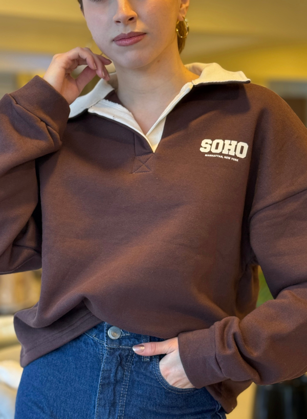 Producto - Buzo SOHO chocolate