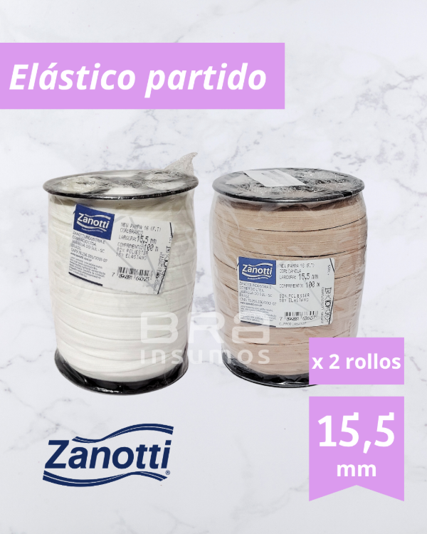 Producto - Combo "New Pampa" Zanotti - Blanco y Avellana (x 1 Rollo de 100 Mts c/u)