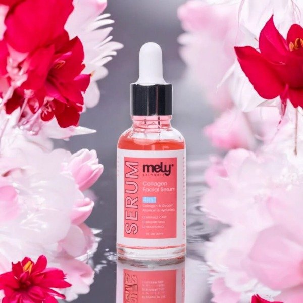 Producto - SERUM FACIAL MELY 4 EN 1 COLAGENO, GLICERINA, ACIDO HILAURONICO Y ALANTOINA