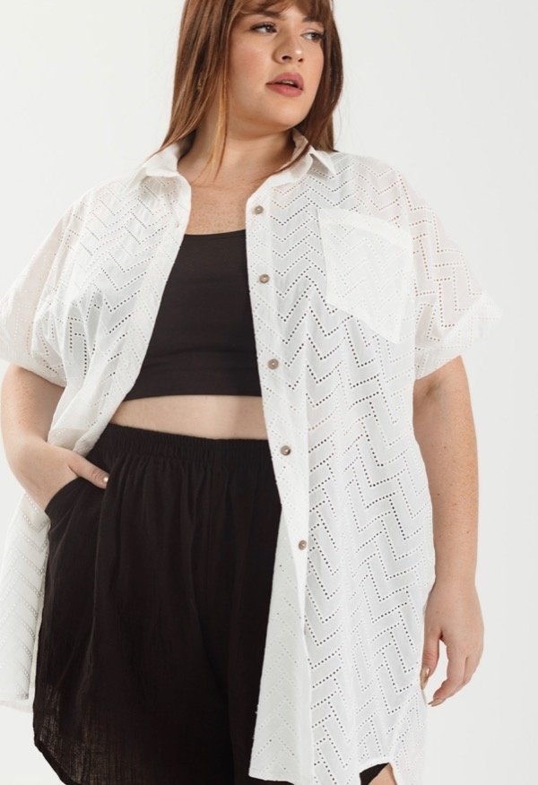 Producto - MAXI camisa Malibú borderie