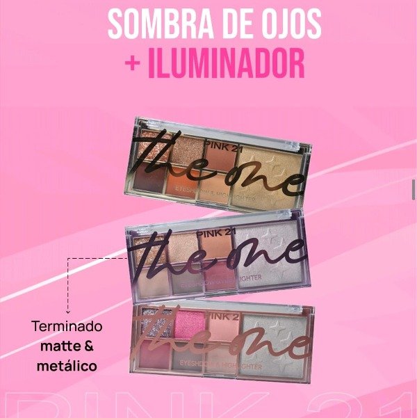 Producto - Sombra "The One" Pink21 37592