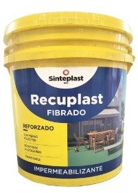 Producto - RECUPLAST FIBRADO ROJO TEJA X20kg