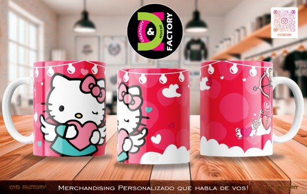 Producto - Taza Cartoon - Hello Kitty - TZ-RT-BL-11OZ-499-CTN-HK