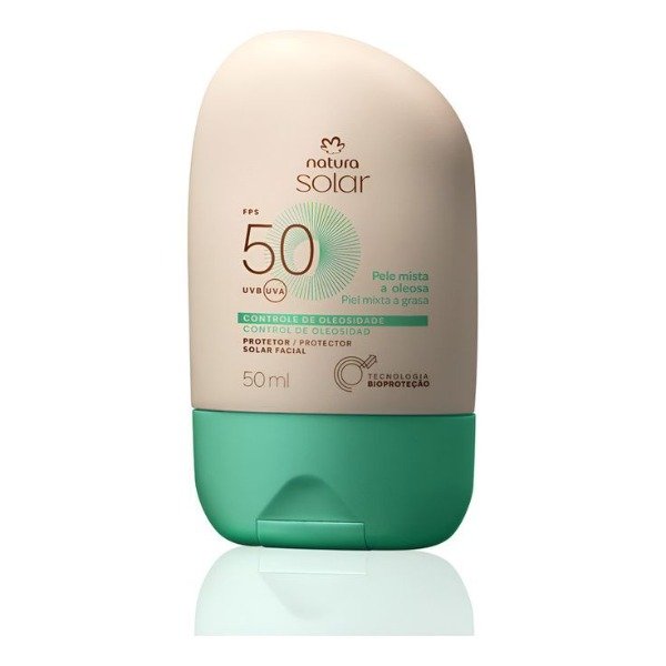 Producto - Protector solar facial FPS 50/ para piel mixta o oleosa/resistente al agua