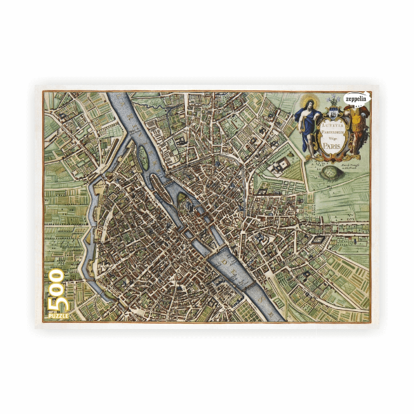 Producto - Puzzle Zeppelin 500 Paris Antigua [Outlet - Piezas faltantes] [Alquiler]