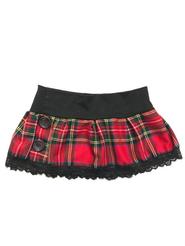 Producto - Tartan pleated skirt Roja