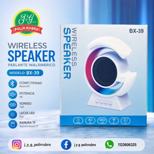 Producto - PARLANTE INALAMBRICO WIRELESS