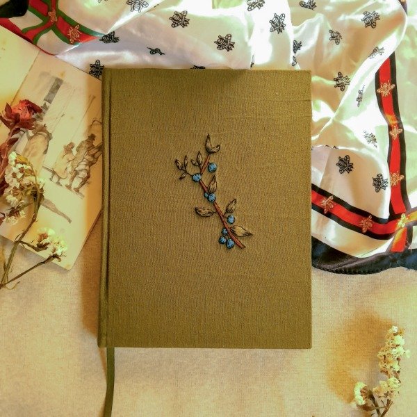 Producto - Cuadernos a5 - "Blue berrys"