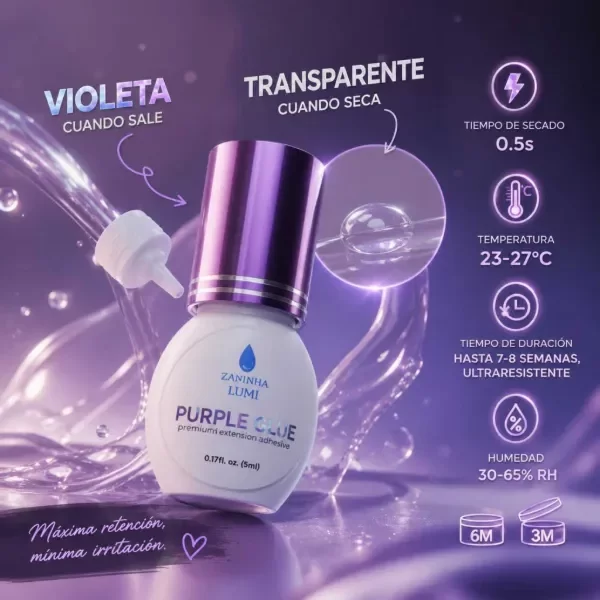 Producto - ADHESIVO LUMI PURPLE GLUE - 2