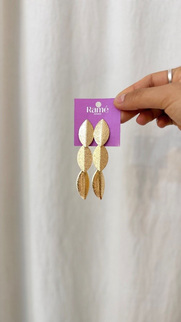 Producto - Aros Petals Gold
