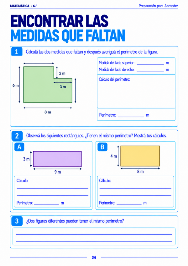Producto - Matemática 6to grado: Preparación Prueba Aprender - 12